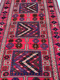 2.8x1.6m Hatchli Kurdi Persian Rug