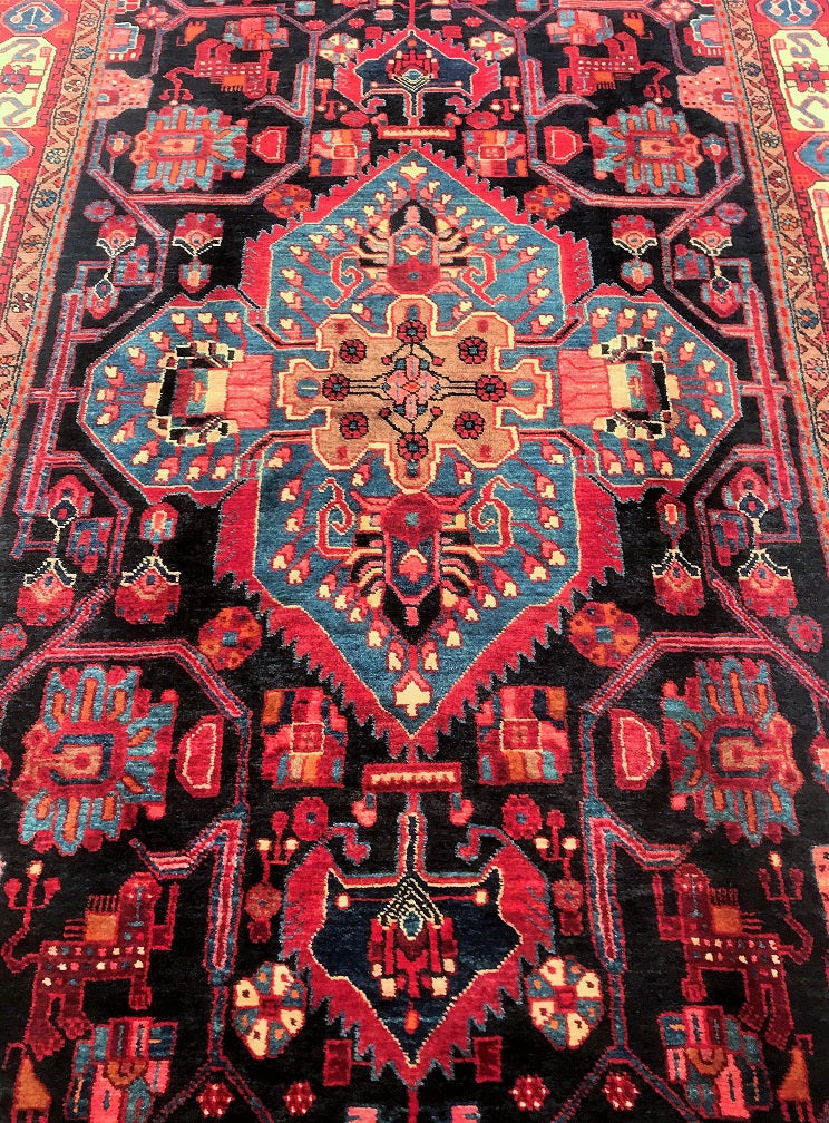 Village Persian Tuserkan Rug 3.2x1.7m