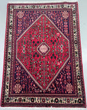 1.5x1.1m Persian Abadeh Rug
