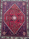 1.5x1.1m Persian Abadeh Rug