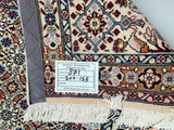 2x1.5m Superfine Herati Persian Birjand Rug