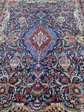 3.8x2.9m Traditional Kashmar Persian Rug