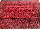 2.4x1.65m Tribal Afghan Khal Rug