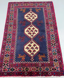1.6x1.1m Village Hamedan Persian Rug