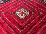 3x2.1m Antique Qashghai Shiraz Persian Rug