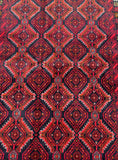 1.7x0.9m Tribal Persian Balouchi Rug