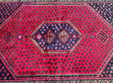 2x1.3m Village Persian Khamseh Rug