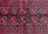 Persian Balouchi Rug 2.15x0.9m