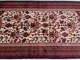 2.1x1.1m Tribal Balouchi Persian Rug