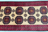 1.5x0.8m Tribal Persian Balouchi Rug