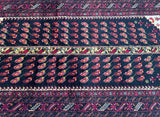 2.3x1.1m Paisley Balouchi Persian Rug