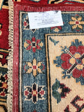 2.5x1.7m Caucasian Afghan Kazak Rug