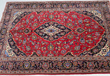 2x1.4m Antique Persian Kashan Rug