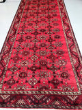 4x1.6m Vintage Quchan Persian Rug