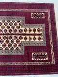 1.5x1m Balouchi Persian Prayer Rug - shoparug