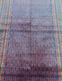 2.3x1.15m Tribal Afghan Balouchi Rug