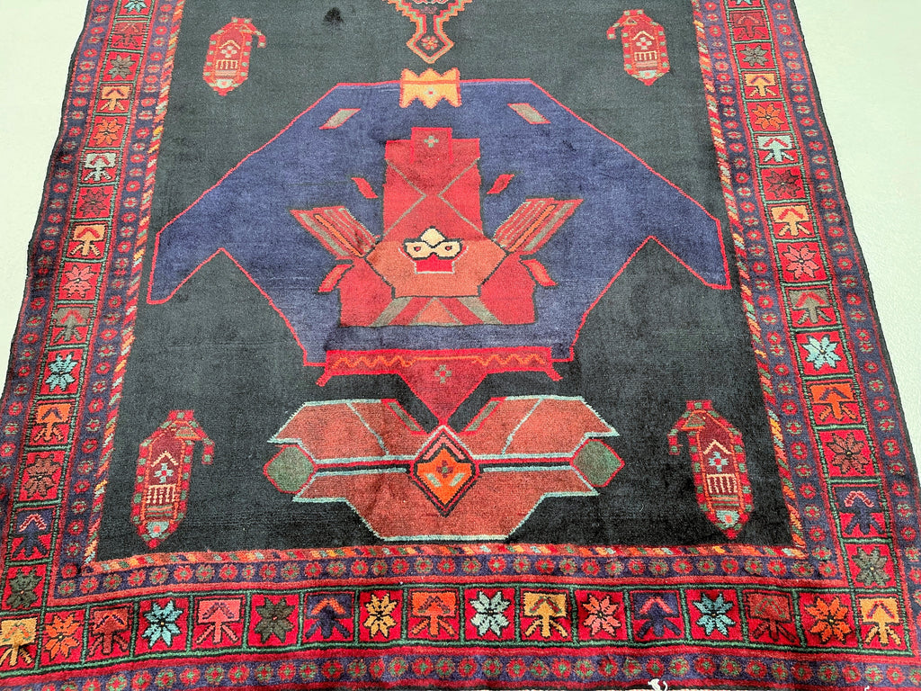 4x1.5m Tribal Persian Afshari Rug