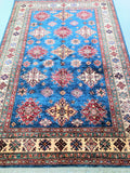 2.5x1.7m Afghan Super Kazak Rug