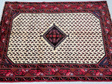 1.6x1.1m Paisley Hamedan Persian Rug