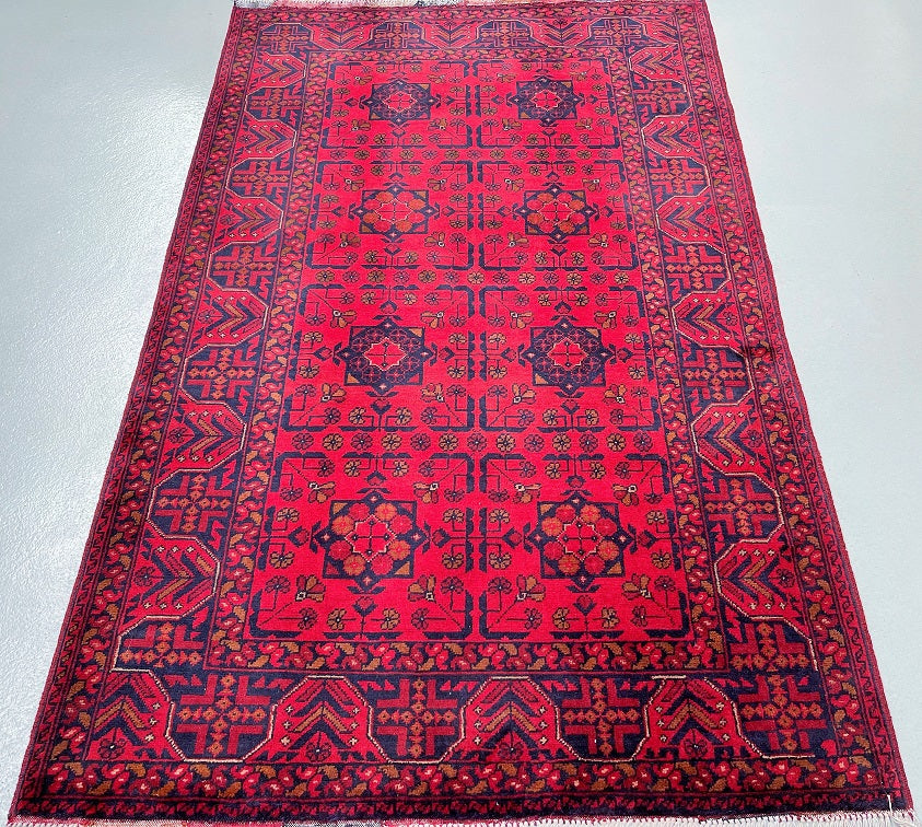 Khalabar Rug Tribal Afghan Khal Rug 2x1.25m | shoparug