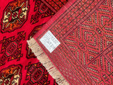 3.9x3m Bokhara Persian Turkoman Rug