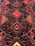 2.9x1.5m Tribal Koliai Persian Rug