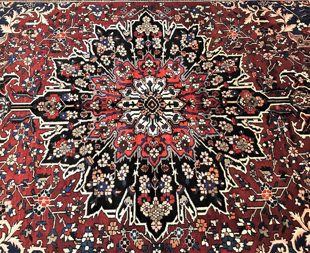 4.4x3m Tribal Bakhtiari Persian Rug