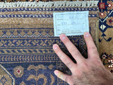 2.3x1.7m Tribal Ersari Afghan Rug