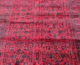 2x1.5m Tribal Khal Afghan Rug