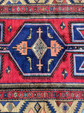 2.3x1.3m Tribal Zanjan Persian Rug