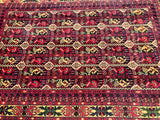 2x1.5m Tribal Afghan Roshnai Rug