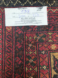 2x1.5m Tribal Afghan Roshnai Rug