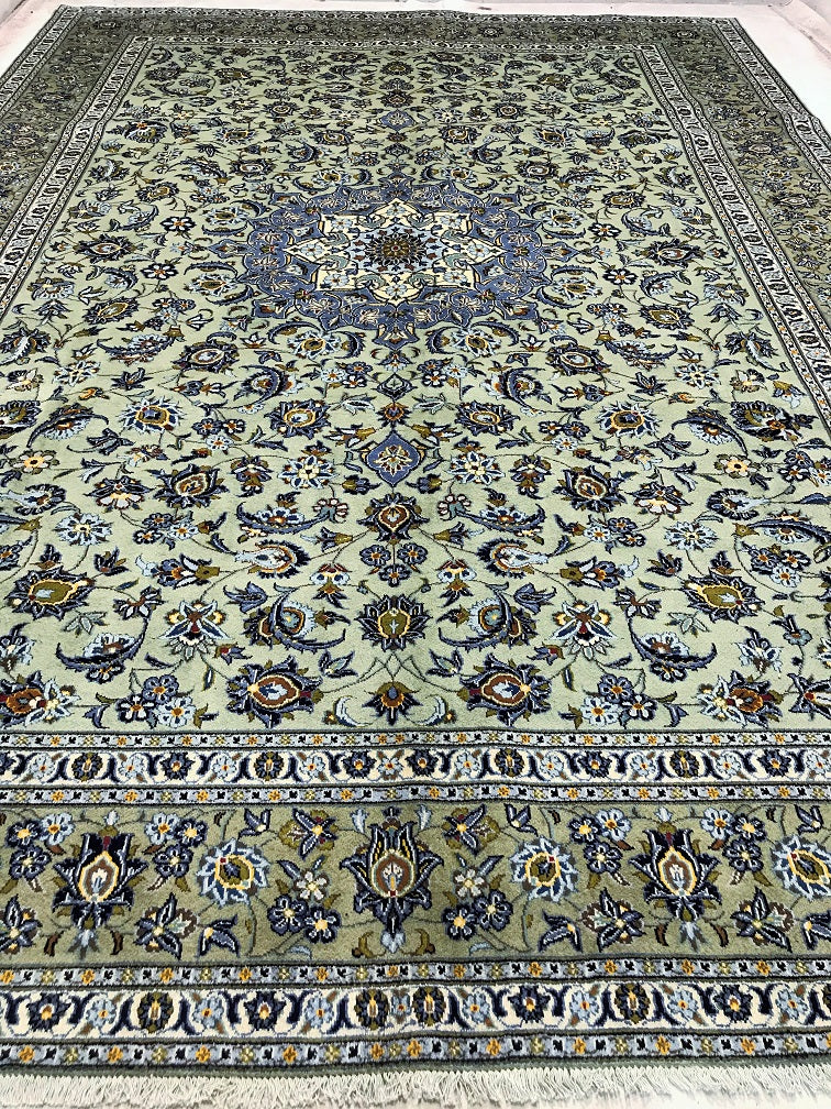 green-persian-rug