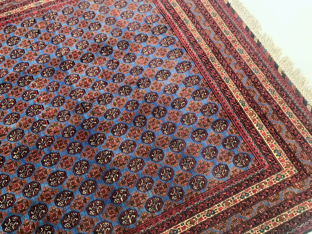 1.9x1.5m Roshnai Afghan Rug