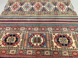 3x2m Shawl Design Kazak Afghan Rug