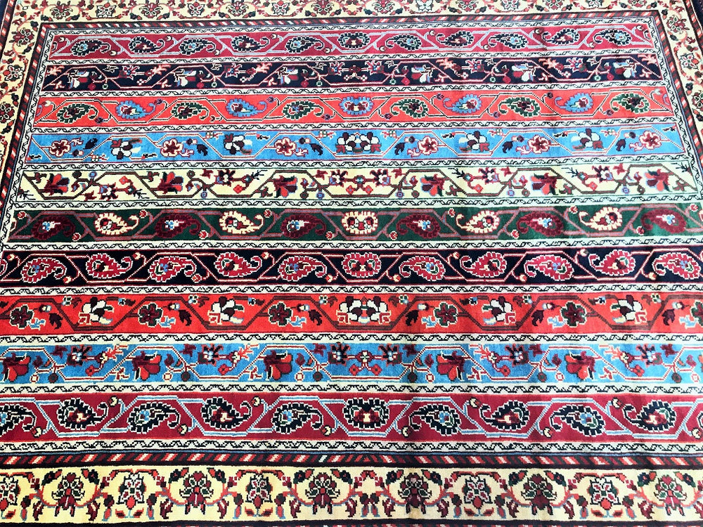 Shawl Design Afghan Roshnai Rug 2x1.5m
