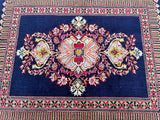 80x70cm Persian Kashan Rug