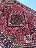 2x1.35m Antique Persian Bakhtiari Rug