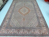 3x2m Vintage Persian Tabriz Rug