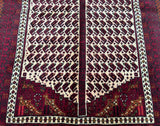 2.1x1.1m Tribal Balouchi Persian Rug