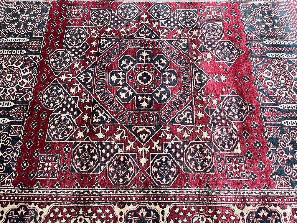 2.3x1.7m Mamluk Kazak Afghan Rug