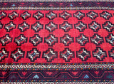 3x1.65m Vintage Quchan Persian Rug