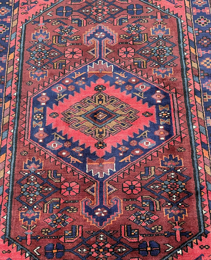 2.15x1.3m Tribal Khamseh Persian Rug