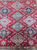 2x1.8m Royal Kazak Afghan Rug