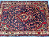 1.6x1.1m Antique Jozan Persian Rug