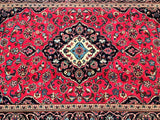 2.5x1.5m Vintage Kashan Persian Rug - shoparug