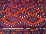 3.3x2.5m Afghan Meymaneh Kilim Rug