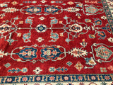 2.7x1.8m Afghan Kazak Carpet - shoparug