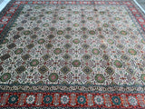 4.5x3.5m Tabriz Persian Rug