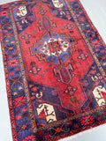 Tribal Persian Zanjan Rug 2x1.3m